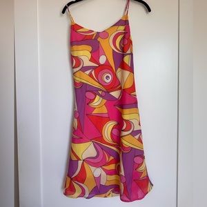 Lapis Vintage Geometric Retro Dress
